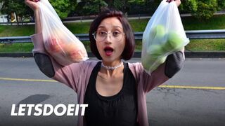 Szexi latina milf luna castillo megtörve non-stop puncifúrástól