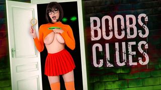 Jinkies! velma és fred rejtélyt old meg egy csúszós házban, de inkább pajzánkodnak