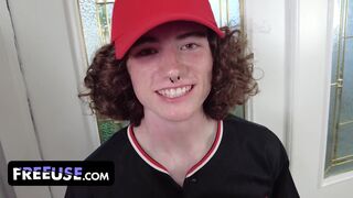 Megdugtam az edzőmet! szerencsés baseball játékos ingyenesen használja óriási didkós milfjét!