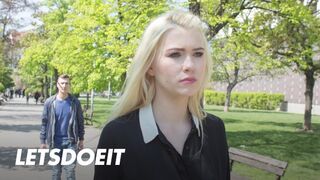 Szenvedélyes lengyel szöszke Misha Cross leszopja a külföldi vastag fazt külföldön és jól meglovagolja