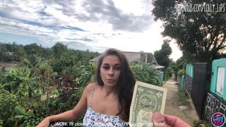 Forró latina nőci egy dollárért kap baszást