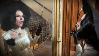 Lady dimitrescu vad pippantása és baszása - resident evil village cosplay halloween 2023
