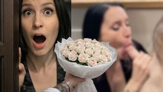 Február 14-én egy rajongó virágcsokrot adott, le kellett szopnom, hogy békén hagyjon!